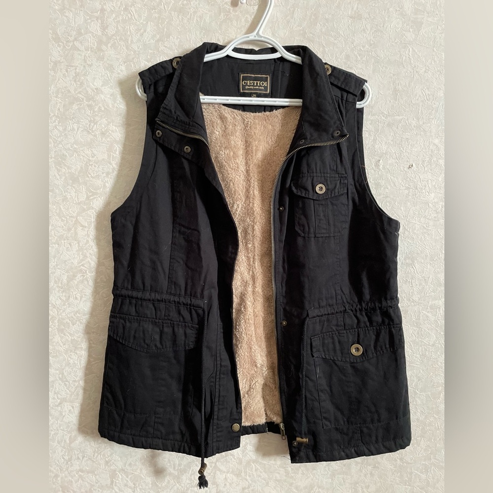 C'Esttoi women's 1XL black vest